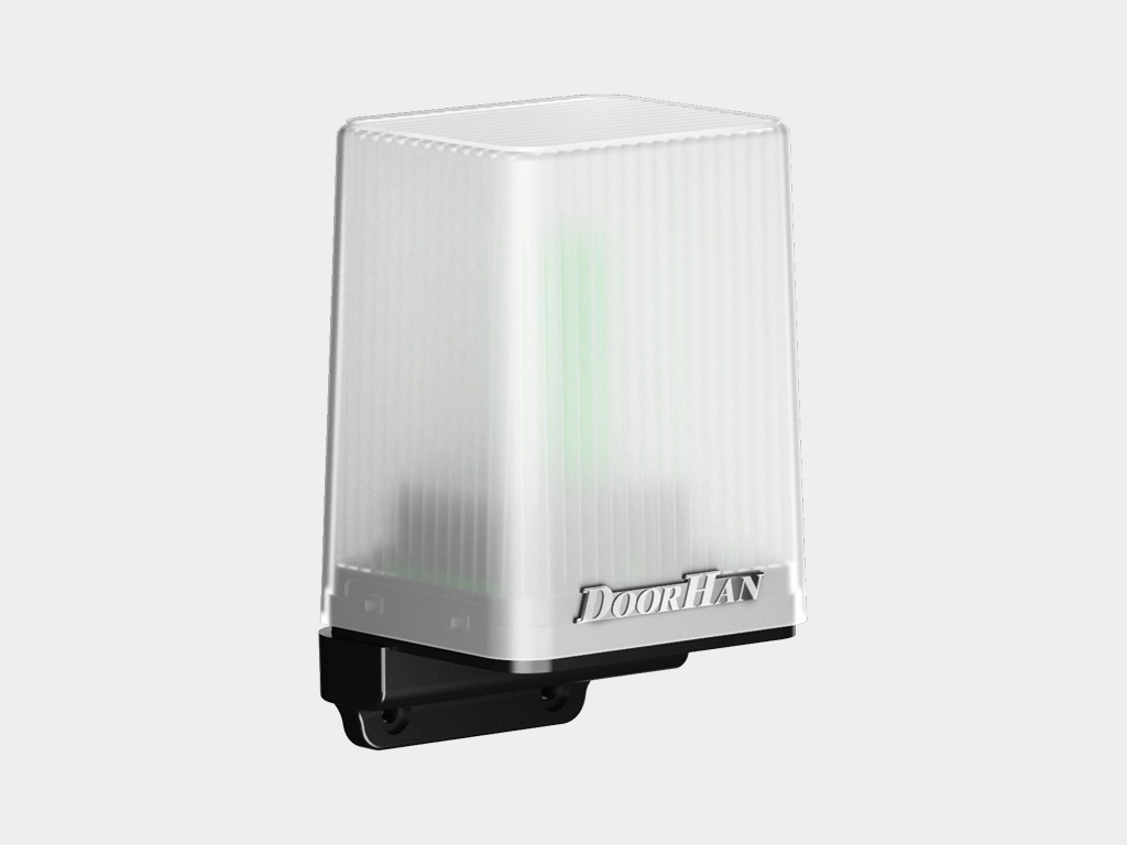 Сигнальная светодиодная лампа с антенной серии lamp-pro (лампа-про) для оповещения о движении ворот.